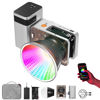 Picture of ZHIYUN Molus X60 RGB Combo 60W COB Video Light, 319g Portable LED Light, 2700K-6500K CRI 95 TLCI 98 w/Detachable Grip Battery,Support APP Control and PD Charge