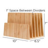 Picture of MobileVision Bamboo Multi Device Organizer for Smartphones, Tablets and Laptops, 5 Slots