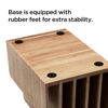 Picture of MobileVision Bamboo Multi Device Organizer for Smartphones, Tablets and Laptops, 5 Slots