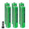 Picture of ZZWJBCYLE 6 Pack BK-40AAABU Ni-MH AAA Rechargeable Battery for Panasonic, 1.2v 400mah Rechargeable AAA Batteries for Panasonic Cordless Phones, Remote Controls, Electronics