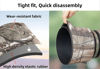 Picture of XCOAT Waterproof Camera Lens Coat for Nikon Z 180-600mm F/5.6-6.3 VR, Camera Camouflage Rain Covers Lens Protective Sleeve (Jungle Camouflage)