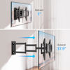 Picture of MOUNTUP 37.9" Long Arm TV Wall Mount for Most 32-75 Inch TVs, Full Motion Corner Wall Mount TV Bracket with Extension & Tilt & Swivel Articulating Arm, Max VESA 600x400mm and Up to 99 lbs, MU0047-L