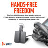 Picture of Poly CS540 Wireless DECT Headset with HL10 Lifter (Plantronics) - Single Ear (Mono) Convertible (3 wearing styles) - Connects to Desk Phone - Noise Canceling Microphone - Amazon Exclusive