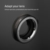 Picture of Urth Lens Mount Adapter: Compatible for Nikon F (G-Type) Lens to Leica M Camera Body