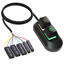 Picture of Desktop Computer Power Switch,AZMXDVP External Remote Start PC Motherboard Power On Off Reset Switch Button Extension Cable-M30