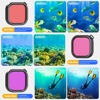 Picture of Waterproof Case with 3 Pack Dive Filters for Go Pro Hero 12 /Hero 11 /Hero 10 /Hero 9 Black, 230FT/70M Underwater Protective Housing Dive Kit with Tripod Mount Adapter Accessories