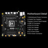 Picture of MINISFORUM BD795i SE Mini ITX Motherboard, AMD Ryzen 9 7945HX, 16 C/32 T,Up to 5.2 GHz,PCIe 5.0 x16 Slot, Dual PCIe4.0 M.2 Support, DDR5,8K Triple Output with HDMI/DP/USB-C, RJ45 2.5G, USB 3.2 Gen 2