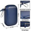 Picture of Carrying for Samsung T9/ T7/ T7 Shield Portable SSD 4TB 2TB 1TB, USB External Solid State Hard Drive Storage Travel Carrying Holder Fits for USB Cable (Blue)-Box Only