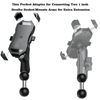 Picture of Sptchapn 1" Ball Adapter Ball Mount Holder Double Heads 25.4mm(1-inch) Compatible with Ram Mounts B Size Double Socket Arm GPS Brackets for Bike Motorcycle Phone Holder Camera (R11-1PC)
