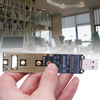 Picture of M.2 to USB Adapter, 10 Gbps Converter Reader M Key Compatible with M.2 NVMe/SATA(NGFF) SSD Based M Key and B+M Key Support 2242 2260 2280 Size SSD