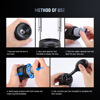 Picture of NEEWER DSLR Camera Lens Repair Tool Kit, 9pcs Lens Removal Silicone Rings, 8-85mm Camcorder Lens Calibration Tool, Silicone Lens Friction Wrench Kit, Camera Lens Opener, HW-37