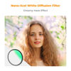Picture of K&F Concept 82mm White Pro Mist 1/4 Filter, High Definition Dreamy Soft White Diffusion Filter with 28 Layer Coatings Waterproof Scratch Resistant for Portrait/Video/Vlog Photography (Nano-X Series)