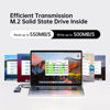 Picture of SSK 2TB SSD External Hard Drive, Portable SSD Up to 550MB/s Fast Solid State Drives, External Drive USB 3.2 Gen2 SSD for iPhone 15/Pro, Windows, Mac, Android with LED Light, Trim, Smart Supported