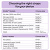 Picture of Strapsicle Hand Strap for Kindle - Holder for Kindle Basic 2022 & Kindle Gen 4-11 (Pack of 2) - E-Reader Straps for Comfortable Reading Experience - Kindle Accessories & Gift