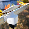 Picture of WiTi Gutter Mount Stainless Steel Bracket for Eufy Security SoloCam S340, Solar Security Camera Holder Anti-Rust Screws, No Drill Installation Compatible with IP PTZ DomeCameras Outdoor