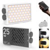 Picture of ZHIYUN CINEPEER CM25 25W LED Video Light [Official], Pocket-Sized Mini Portable Photography Light on Camera, Dimmable 2700K-6200K•CRI≥96•TLCI≥97,Built-in 2*2000mAh Rechargeable Batteries, PD Charging