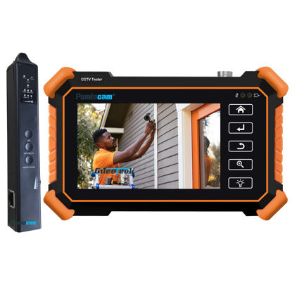 Picture of IP Camera Tester IPC-1910 Plus 4 inch Touch Screen IPC Tester 8K IP Camera Test 4K 8MP Coax AHD CVI TVI Display Video MonitorSupport H.265 POE PTZ WiFi RS485 Replace Camera Tester