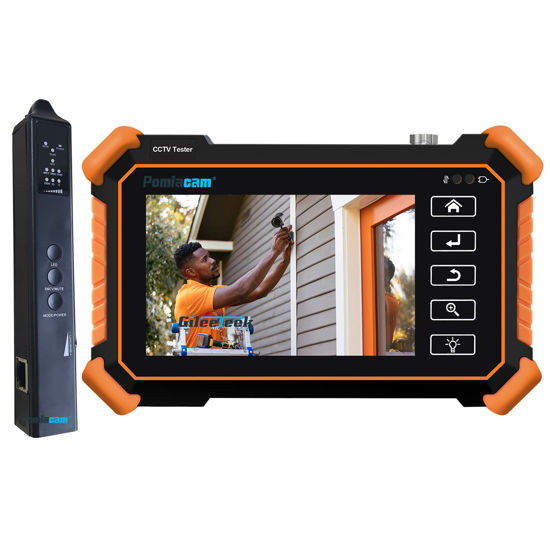 Picture of IP Camera Tester IPC-1910 Plus 4 inch Touch Screen IPC Tester 8K IP Camera Test 4K 8MP Coax AHD CVI TVI Display Video MonitorSupport H.265 POE PTZ WiFi RS485 Replace Camera Tester