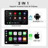 Picture of Wireless CarPlay Adapter & Android Auto Wireless Adapter, 2 in 1 Convert USB Bluetooth Wired to Wireless Dongle for OEM Wired CarPlay/Android Auto Cars-Stable Connect to Android & iPhone (Pearl Gray)