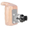 Picture of NICEYRIG NATO Clamp to Rosette Mount Adapter (M6 Thread Diameter 31.8mm) Applicable for ARRI Rosette Wooden Handgrip, Quick Release and Lock