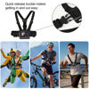Picture of GOLRTRAL 3 in 1 Accessories Set for GoPro Hero 13 12 11 10 9 8 7 6 5 4 3 Black, Chest Mount Harness/Head Strap Mount/ 360°Rotating Wrist Strap, Adjustable Flexible Mount Kit