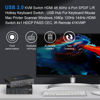 Picture of USB 3.0 KVM Switch HDMI 4 Computer 1 Monitor 4K 60Hz SPDIF L/R Hotkey - Share one Set of Keyboard Mouse Printer,1080p 120Hz 144Hz HDCP Bypass,4X USB3.0 Cable,IR Remote Ext. Windows Mac 41KVMP