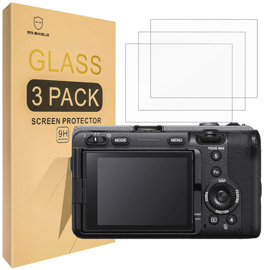Picture of Mr.Shield [3-Pack] Screen Protector For Sony Alpha FX3 ILME-FX3 Full-Frame Camera [Tempered Glass] [Japan Glass with 9H Hardness] Screen Protector