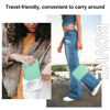 Picture of BOVKE Carrying Case for Polaroid Go Generation 2 / Polaroid Go Mini Instant Camera, Polaroid Go Gen 2 Camera Travel Storage Bag With Extra Space for Photo Films, Charging Cables, Green