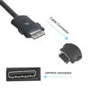 Picture of CAMULTI SUC-C2 USB Charger Cable Data Transfer Cord 1.5m/Black Replacement for Samsung Digital Camera NV5 NV7 I5 I6 I7 I7B I50 I70 NV20 L70 L73 L74 L730 L830 L83T U-CA5 NV8 NV10 NV11 NV12 NV15 I85
