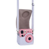Picture of Phetium Instant mini SE Protective Camera Case Compatible with Instax Mini SE Film Camera, PU Leather Cover Bag with Pocket and Adjustable Shoulder Strap (Lavender)