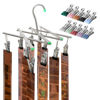 Picture of Darkroom 120 135 4x5'' Film Stainless Steel Hangers Collapsible Rack with 10 Clips for Film Air Dry Processing Equipment Foldable.