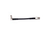 Picture of 12G Micro SDI | 75 ohms | 90 Degree HDBNC Male to BNC Female cable | for Blackmagic Micro Studio Camera 4K G2 | for Blackmagic Micro 4K G2 | 5 inch | 10 cm long | Pigtail | Extention | Coupler