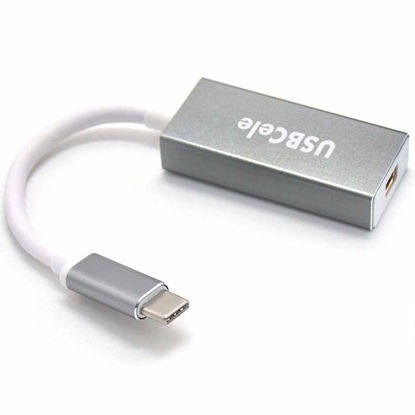 Picture of USBCele USB-C (Thunderbolt 3) to Mini DisplayPort Adapter, USB Type C to Mini Display Port 4K Cable Adapter for MacBook Pro, iMac, LED Cinema Display and More