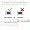 Picture of USBCele USB-C (Thunderbolt 3) to Mini DisplayPort Adapter, USB Type C to Mini Display Port 4K Cable Adapter for MacBook Pro, iMac, LED Cinema Display and More