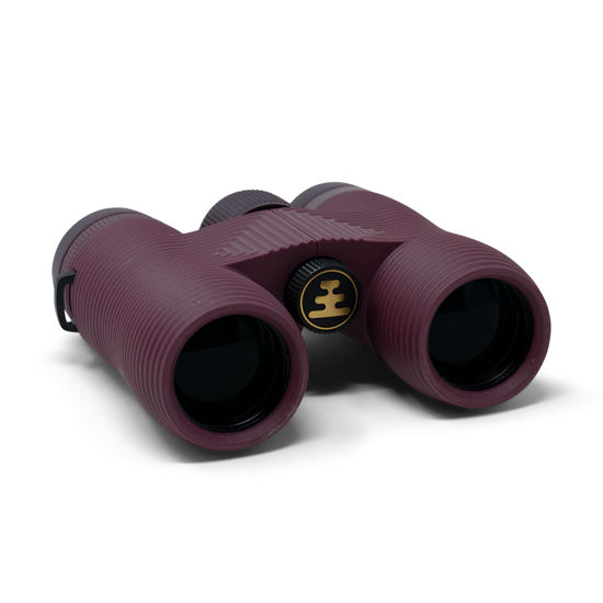 Picture of Nocs Provisions Field Issue 10x32 Waterproof Binoculars, 10X Magnification, Bak4 Prism, Wide View Multi-Coated Lenses for Bird Watching, Hunting & Wildlife Viewing - Oxblood Maroon