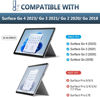 Picture of Backlit Keyboard for Surface Go 4/3/2/1, 7 Colors Font Backlight Detachable Wireless Type Cover Keyboard with Trackpad Compatible with Microsoft Surface Go 4 2023 / Go 3 2021 / Go 2 2020 / Go 2018