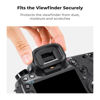 Picture of K&F Concept 2Pack Eyepiece Cover & Hot Shoe Cover Kit, Eyecup for Canon 5DM4 5DM3 5DS R 5DS 7D 7DM2 1DX 1DXM2 1DXM3 1DSM3 1DM4 1DM3 Camera Viewfinder, Viewfinder Protector Replace for Canon EG Eyecup