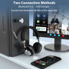 Picture of Wantek Wireless Headset with AI Noise Cancelling Microphone Bluetooth Headset - Bluetooth V5.2 Headphones with USB Dongle