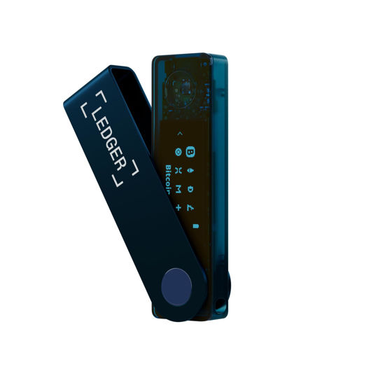 Picture of Ledger Nano X - Secure and Manage Your Crypto & NFTs on-The-go with Our Bluetooth-Enabled Hardware Wallet (Sapphire Blue)