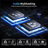 Picture of Fodsports FX7 10 Riders Mesh Motorcycle Bluetooth Headset, Dual Chips Helmet Communication Systems with Audio Multitasking, Music Share, Motorcycle Intercom with CVC & ENC Noise Reduction, FM, 2 Pack