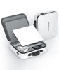 Picture of xetaty Waterproof Hard Case Compatible with Starlink Mini Dish Kit -Precision Cut Foam For Starlink Mini, Kickstand, Pipe Adapter, Power Supply, Cables white (White)