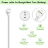 Picture of iMah 19.6FT Power Charging Cable Compatible with Google Nest Cam (Battery) Extended Charge Cord WeatherProof Camera Charger, 19.6ft (6m)