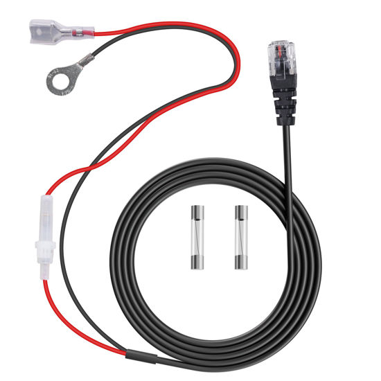 Picture of LaWana Direct Wire Power Cord Compatible with Cobra Escort Direct Wire Power Cord for Radar and Laser Detectors,9.8FT