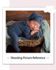 Picture of Zeroest Newborn Photography Props Boy Outfits Baby Photo Props Outfit Newborn Boy Photo Shoot Hat Set (Blue)