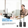 Picture of Saramonic Wireless Lavalier Microphone, SR-WM4C 4-Channels VHF Lapel Mic System (200' Range) Compatible with DSLR Camera Canon Nikon Sony Panasonic DV Camcorders Audio Recorder