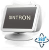 Picture of Sintron Smart Display Stand for Show 5 & 8 (1st & 2nd Gen) Adjustable Magnetic Stand Mount for Show 8 & 5 with 360 Degree Rotation Tilt Function & Anti-Slip Base (White), Compatible with iPhone Models