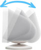 Picture of Sintron Smart Display Stand for Show 5 & 8 (1st & 2nd Gen) Adjustable Magnetic Stand Mount for Show 8 & 5 with 360 Degree Rotation Tilt Function & Anti-Slip Base (White), Compatible with iPhone Models