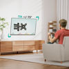 Picture of WALI TV Wall Mount Full Motion 15 inch Extension Arm Tilt Swivel for Most 13 to 32 inch LED TV Flat Panel Screen with Mounting Holes up to 100x100mm, 2 Packs (1330LM-2), Black