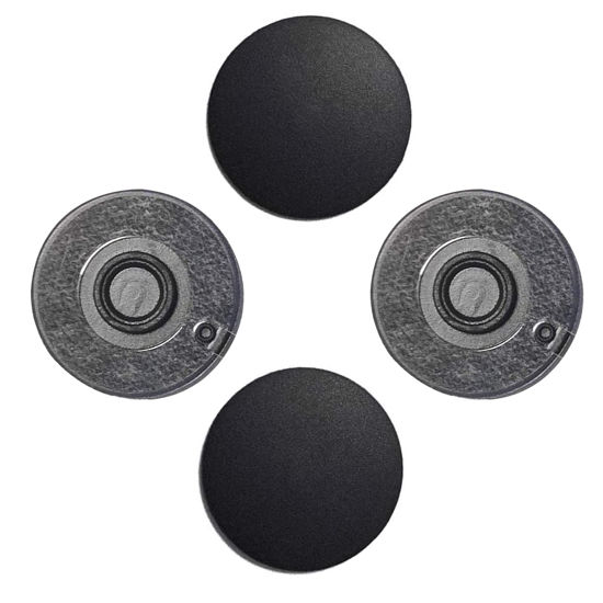 Picture of 4 Pcs Bottom Case Rubber Feet Replacement for MacBook Pro A1278 A1286 A1297 13" 15" 17" 2009-2012（Black）