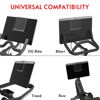 Picture of Crostice Tablet Holder Mount Compatible with Peloton Bike & Bike Plus & Row & Tread, Holder for iPad, Phone Holder Tablet Stand for Most Exercise Bike & Treadmill Accessories, Compatible with MYX Bike